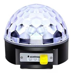 EFECTO BOLA LED MP3 + PENDRIVE
