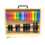 Metalofono 22 Notas Color Caja Madera Alaguez Metalófonos