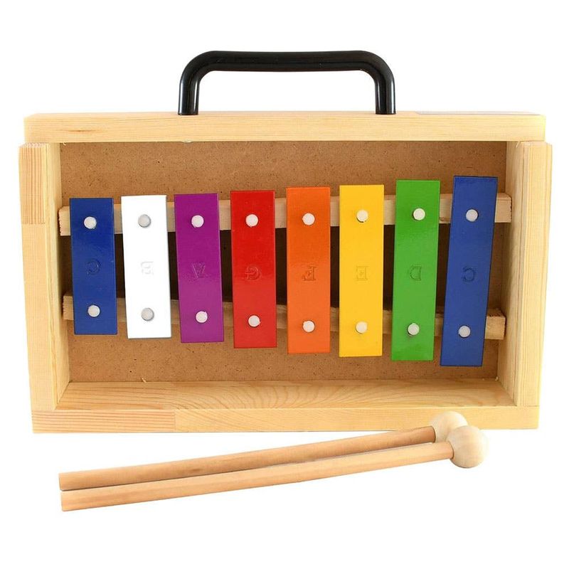 Metalofono-8-Notas-Color-Caja-Madera-Alaguez-Metalofonos
