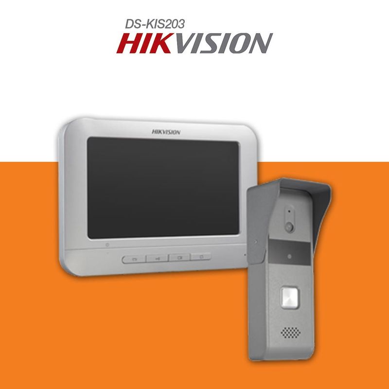 HIKVISION KIT DE VIDEO PORTERO DS-KIS203