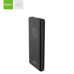 GOLF  POWERBANK 10000 MAH 2.1A BLACK