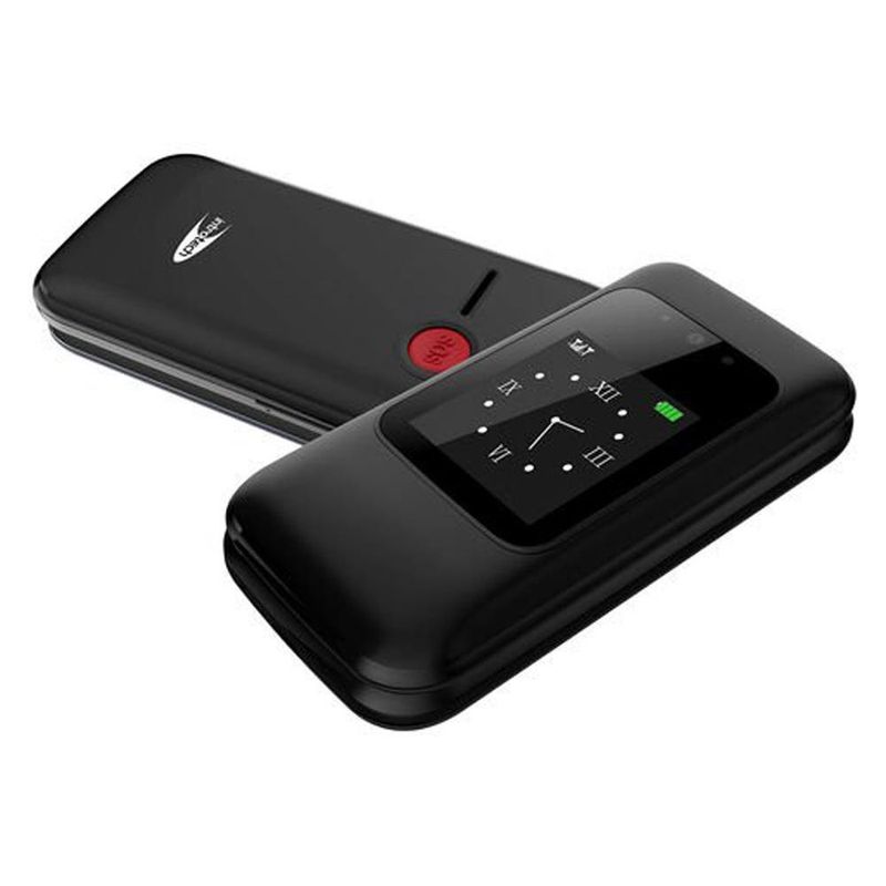 Telefono-Movil-Senior-3G-Tipo-Almeja-Introtech-Adulto-Mayor