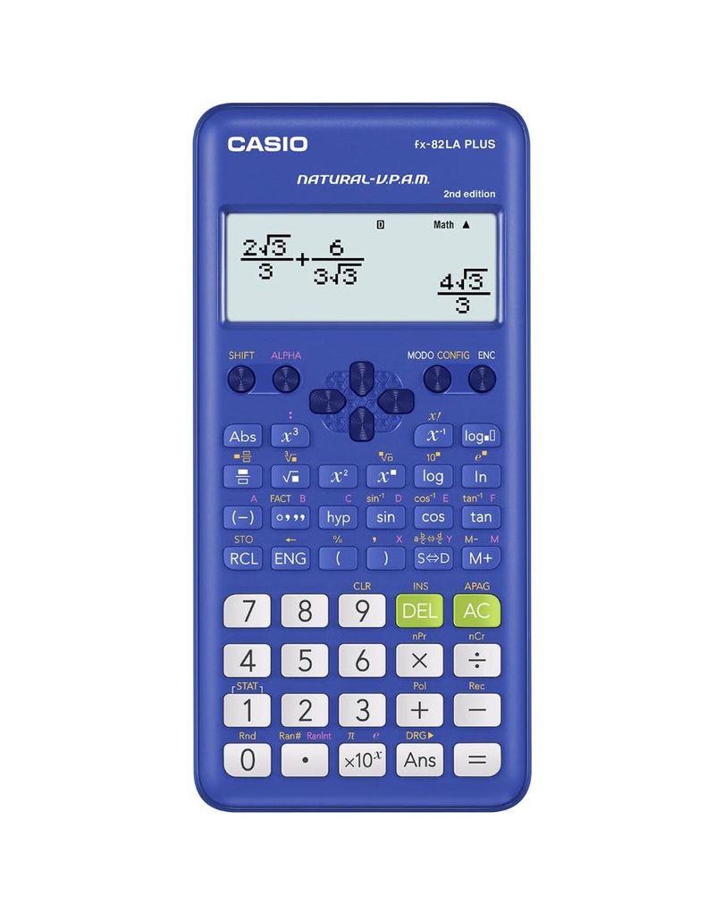 Calculadora Casio Fx-82Laplus-Bu Casio Gráficas