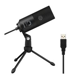 FIFINE MICRÓFONO CONDESADOR  BLACK USB K669B