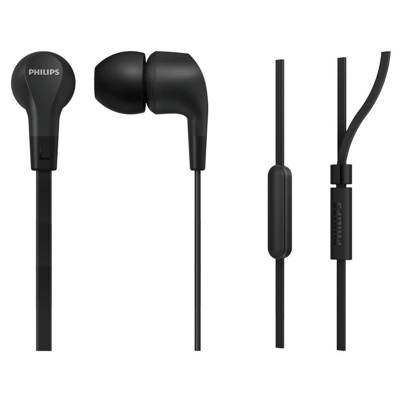 Philips Auriculares intrauditivos con cable - Negro