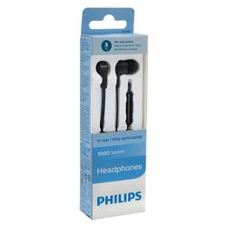 PHILIPS AUDÍFONOS  MANOS LIBRES BLACK