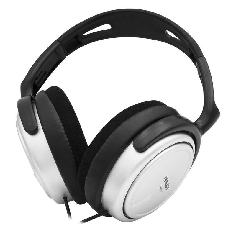 Audifonos-Philips-Shp2500-Plateado-Sobre-Puestos