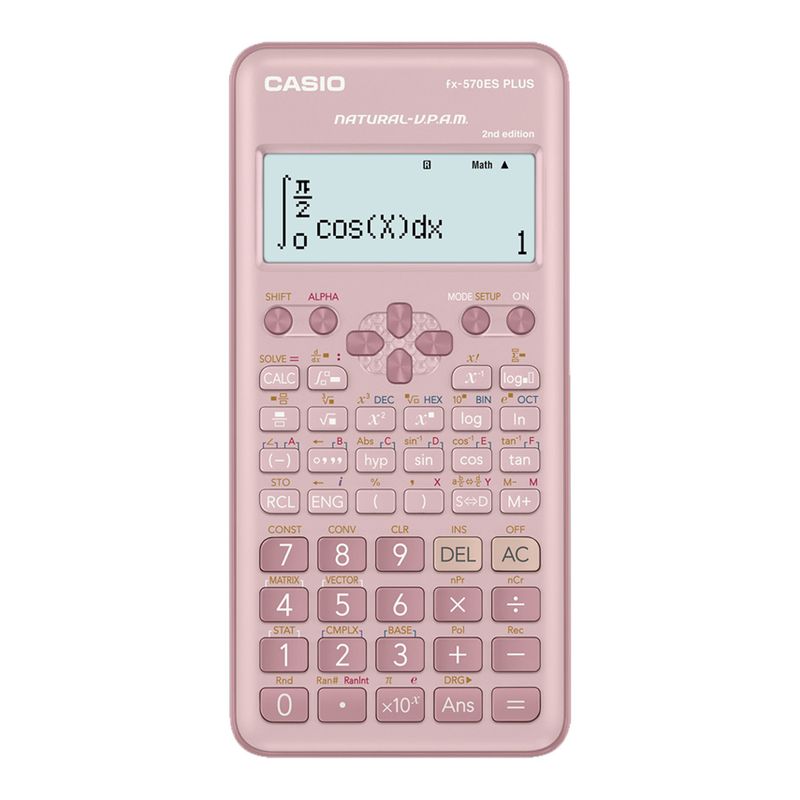 Calculadora Casio Cientifica Fx-570Esplus2-Pk Gráficas