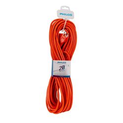 PHILCO ALARGADOR SIMPLE 20MTS 10A-250V  2500W NARANJO