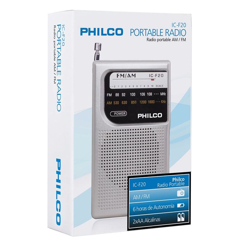 Radio-Portatil-Philco-Icf-20-Radios-Portatiles