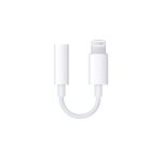 Apple Mmx62Am/A Adaptador Lightning A Jack 3.5Mm Original Blanco Cables Adaptadores y Conectores