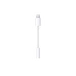 Apple Mmx62Am/A Adaptador Lightning A Jack 3.5Mm Original Blanco Cables Adaptadores y Conectores