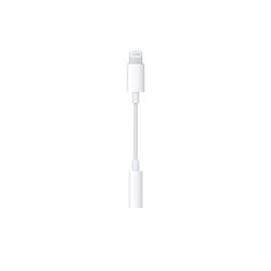 APPLE MMX62AM/A ADAPTADOR LIGHTNING A JACK 3.5MM ORIGINAL BLANCO