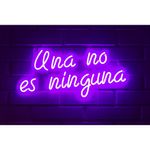Letrero-Estilo-Neon-Una-No-Es-Ninguna--Blanco-Usb-61X305Cm--Letreros