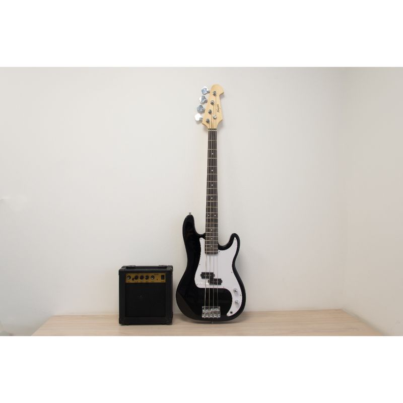 Pack-Bajo-Electrico-Negro-Con-Amplificador-15W-Alaguez-Bajos-Electricos