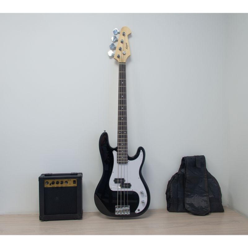 Pack-Bajo-Electrico-Negro-Con-Amplificador-15W-Alaguez-Bajos-Electricos