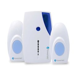 MLAB TIMBRE INALAMBRICO DOBLE AZUL  7069