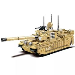 WOMA ARMABLE TANQUE GUERRA CAFÉ C0117 508 PIEZAS