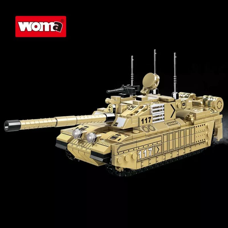 Armable World Tank- 11 Woma Figuras Armables