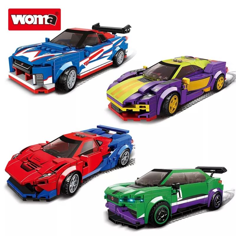Armable Auto Carreras 1 Woma Figuras Armables