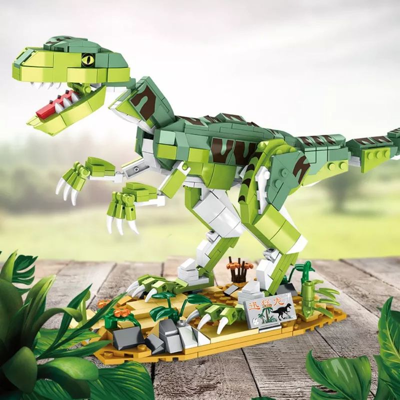 Armable Velociraptor Woma (E) Figuras Armables