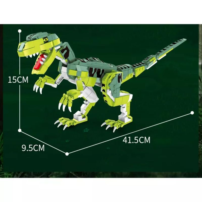 Armable Velociraptor Woma (E) Figuras Armables