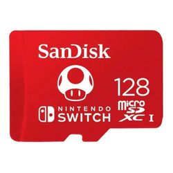 SANDISK TARJETA DE MEMORIA MICRO-SD 128GB NINTENDO SWITCH UHS-I U3