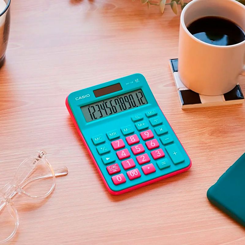 Calculadora Sobremesa Casio Mx-12B-Gnrd Escritorio