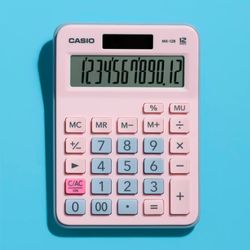 CASIO CALCULADORA SOBREMESA MX-12B-PKLB