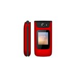 Seniorphone 4G Clamshell Batt 1450Mah Rojo Introtech Adulto Mayor