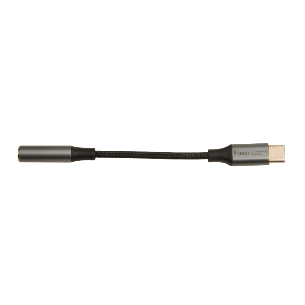 TECMASTER ADAPTADOR USB-C / JACK 3.5MM PARA AUDÍFONOS TM-200536
