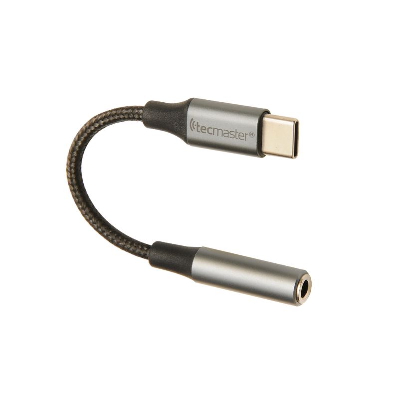 Adaptador de audio Type-C a Jack de 3.5mm para audífono y