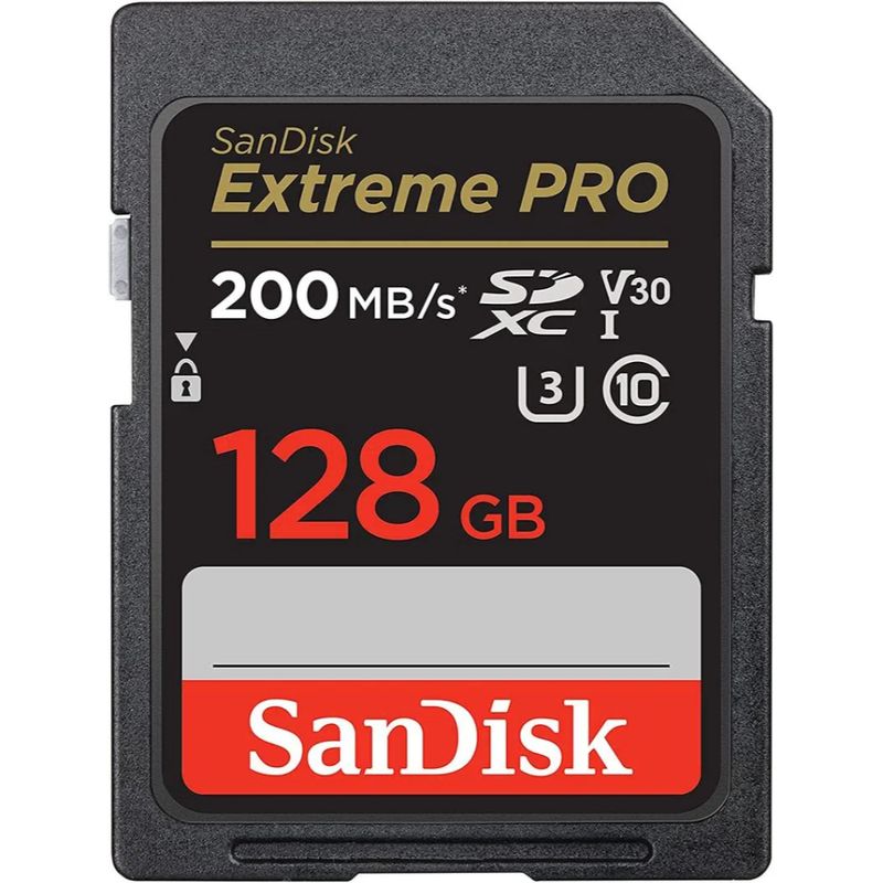 Tarjeta-De-Memoria-Sd-128Gb-Extreme-Pro-R200Mb-S---W90Mb-S-633X-Sandisk-Tarjetas-de-Memoria