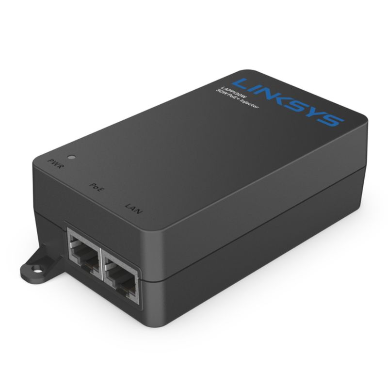 Inyector-Poe-30W-Gigabit-Linksys-Lappi30W-Extensores-de-Cobertura