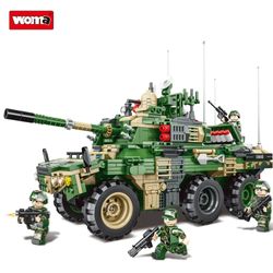 WOMA ARMABLE TANQUE BLINDADO MULTIPROPOSITO 2 EN 1 C0845  872 PIEZAS