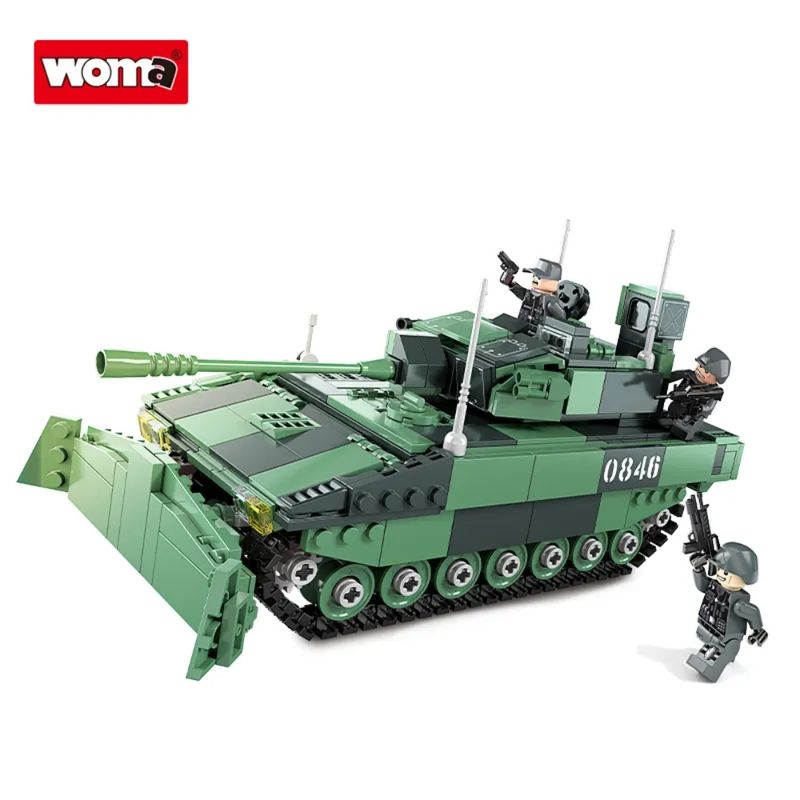 Armable Militar Blindado Woma Figuras Armables