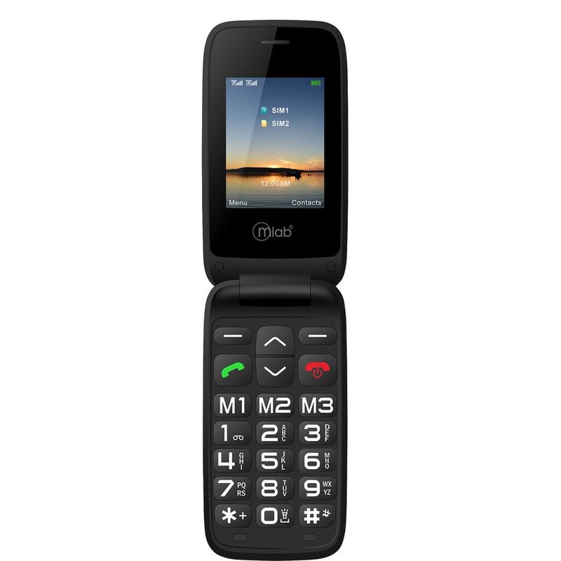 Telefono-Senior-4G-Almeja-Negro-Mlab-9204-Adulto-Mayor