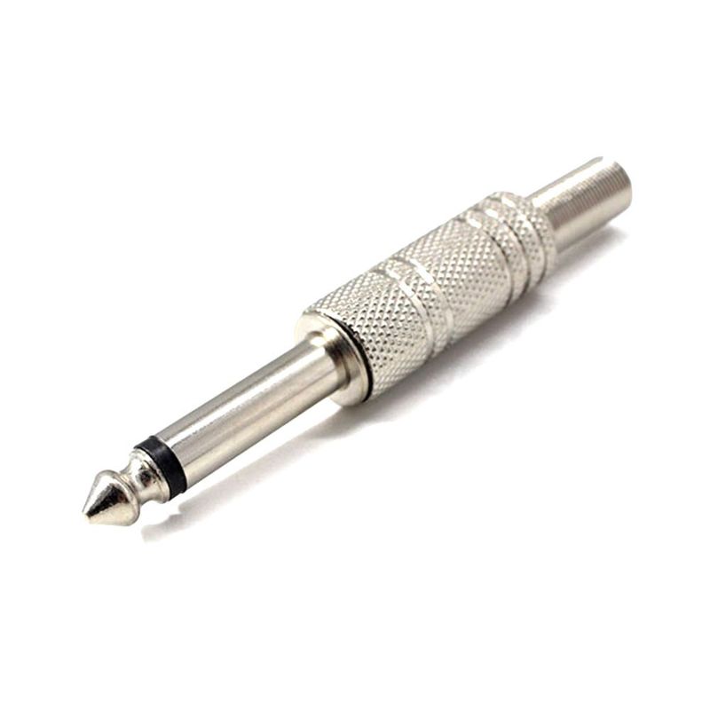 Sp-2305-Plug-6.3-Mono-Plateado-Cables-Instrumentos