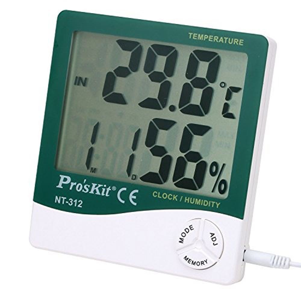 PROSKIT MEDIDOR TEMP.Y HUMEDAD DIG