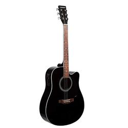 SUZUKI GUITARRA ELECTROACUSTICA BLACK