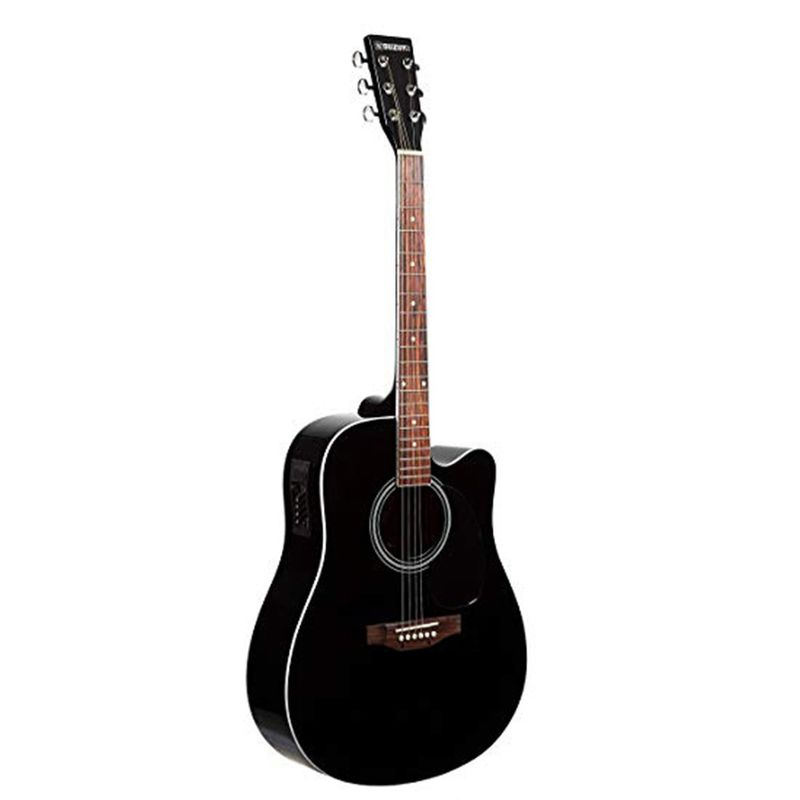 Guitarra Electroacustica Negra Suzuki Guitarras Electracústicas