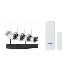 PACK KIT NVR + 2 SENSORES PARA PUERTAS Y VENTANA