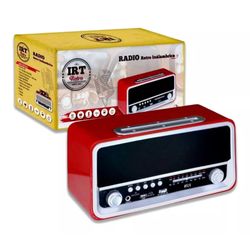 IRT RADIO RETRO BT/FM/AM/SW/USB/SD/AUX ROJA