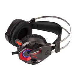 MARVO AUDÍFONO  PARA CONSOLA HG8914 ALÁMBRICO BLACK/ROJO