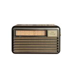 Radio-Retro-Provenze-Mlab-9141-|-Carga-Solar-|-Linterna-|-Marron-Radios-Vintage