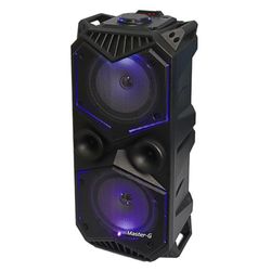 MASTER-G PARLANTE KARAOKE  SPBYF7 SIN MICRÓFONO 4.000W BLACK