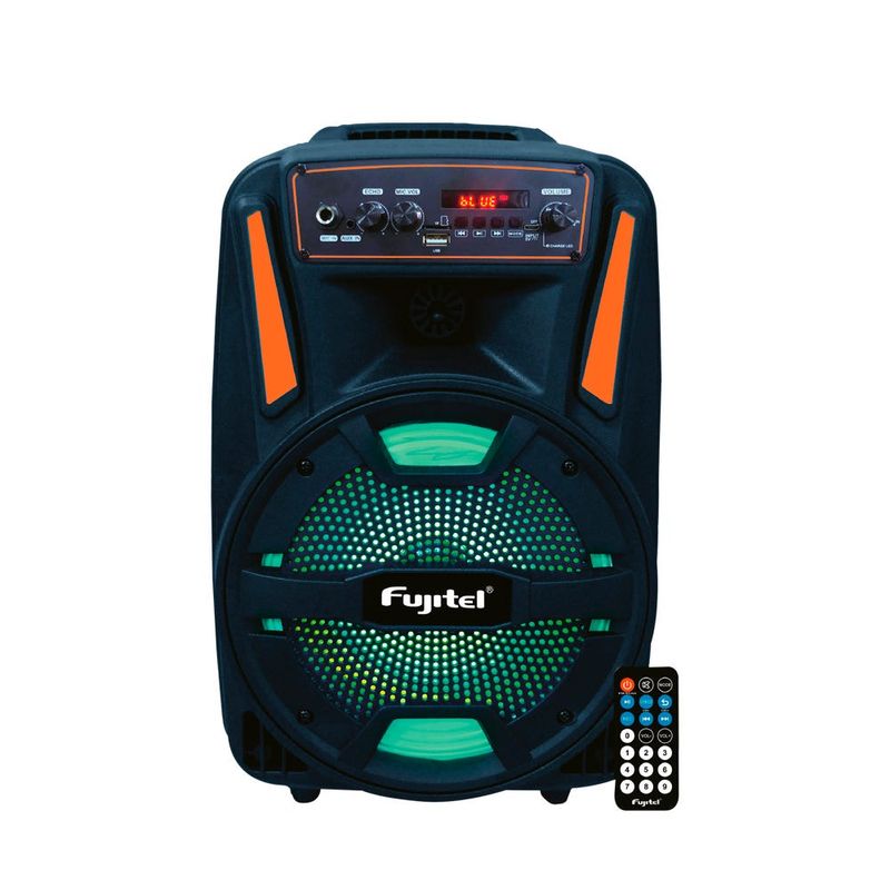 Karaoke-Fujitel-8-L1-Bt-Mic-Wless-Usb-Sd-Fm-Karaoke