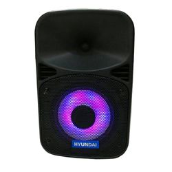 HYUNDAI PARLANTE  HY-A8BW ACTIVO 8' BATERIA/BT/MIC/LED BLACK