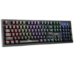 MARVO TECLADO GAMER  MECÁNICO KG909 ALÁMBRICO RGB BLACK