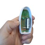 Timbre-Individual-Inalambrico-Powerlab-7068-Blanco-Azul-Timbres-y-Video-Porteros